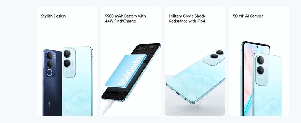 Vivo Y29 5G Freatures