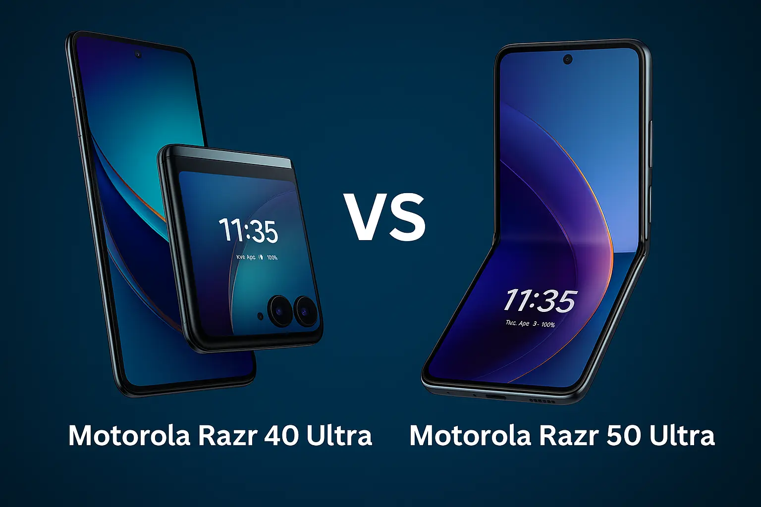 Motorola Razr 50 Ultra vs Motorola Razr 40 Ultra