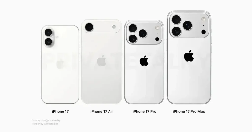 iPhone 17 Lineup Review Rumored