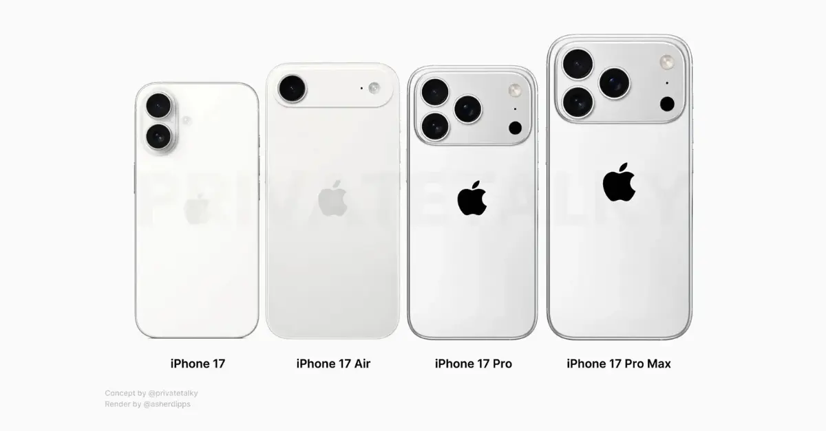 iPhone 17 Lineup Review Rumored